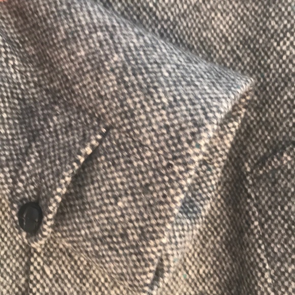 Vintage Tweed Wool Over Coat - Picture 5 of 13